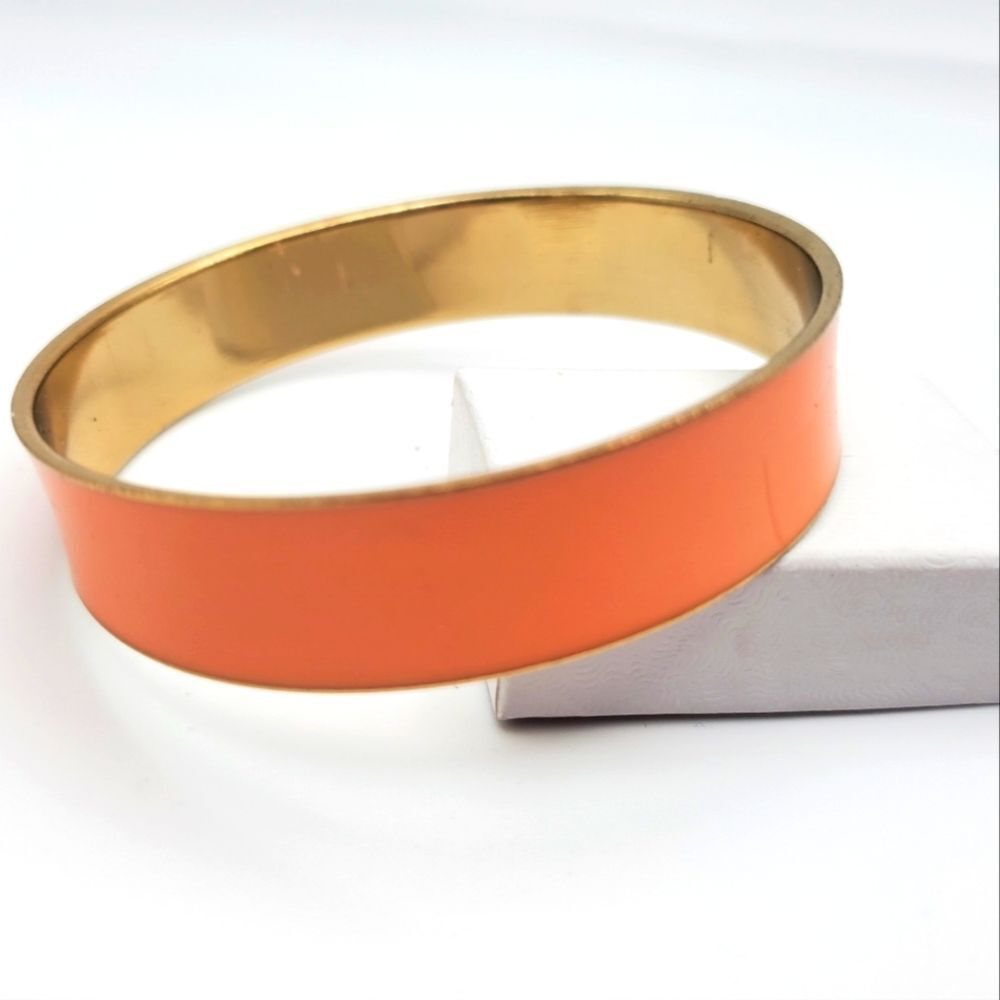 Orange retro slider bracelet B0716